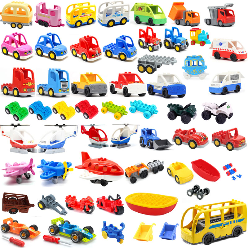 Urban Farming Tower - Large Building Blocks Car Model Children's