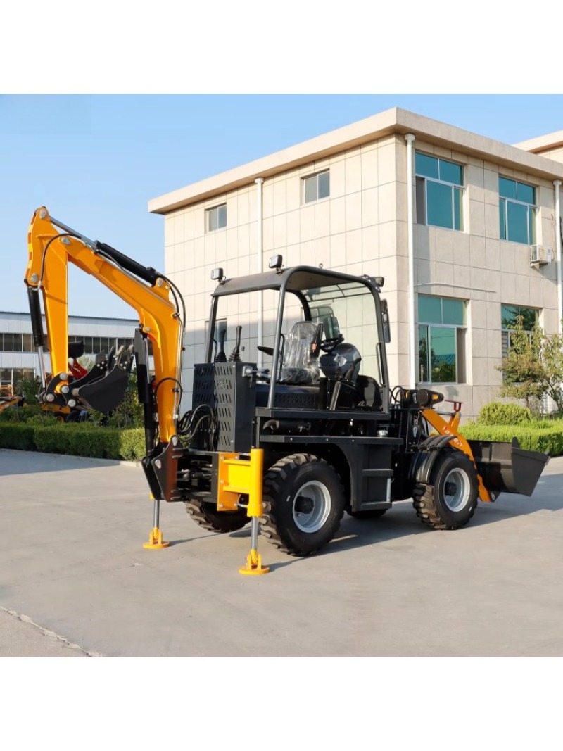 Compact Multi-Purpose Backhoe  - огляд і ціна Landscape Urban Farming